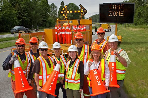 Annual Cone Zone Campaign launched by WorkSafe BC