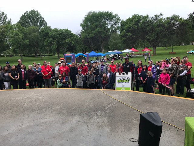 Prince George holds MS Walk