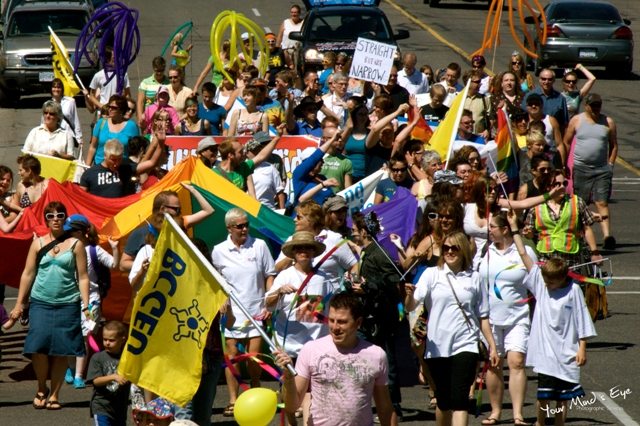 Get your colours on Vanderhoof, Pride is here