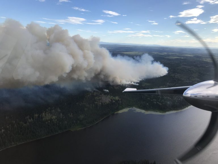 New wildfires near Vanderhoof, PG
