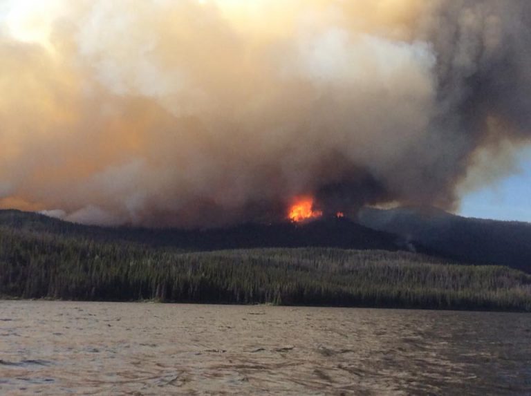 Shift in wind direction could result in less smoke in Vanderhoof this weekend