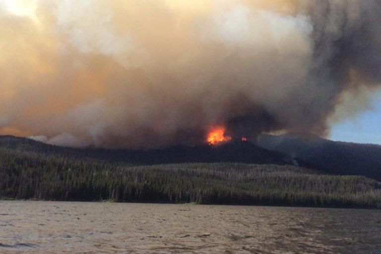 Nadina Lake Wildfire evacuation order completely rescinded