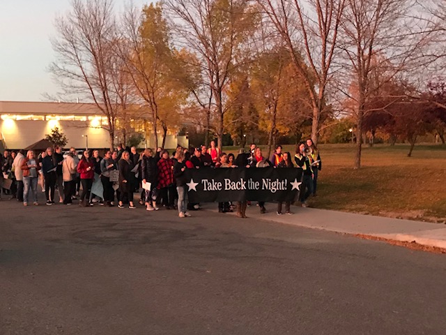 ‘Take Back the Night’ marches along Highway 97 in PG