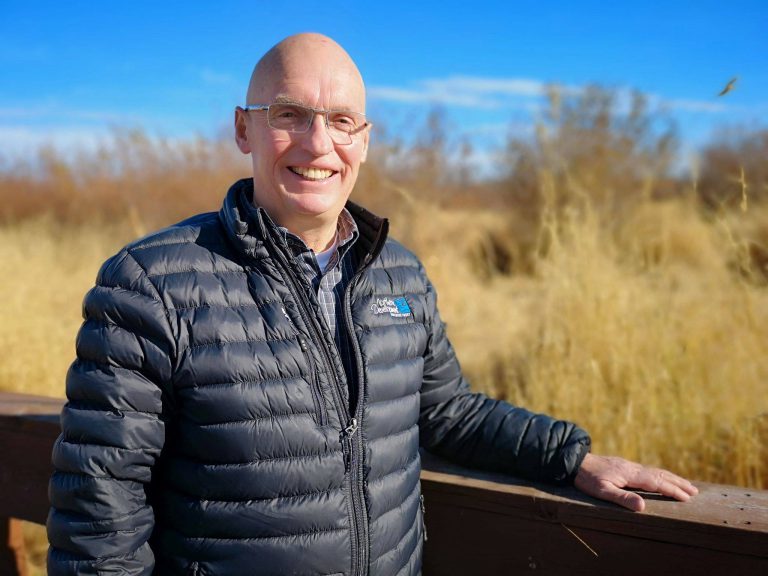 Vanderhoof Skatepark nearing completion much to the excitement of Gerry Thiessen