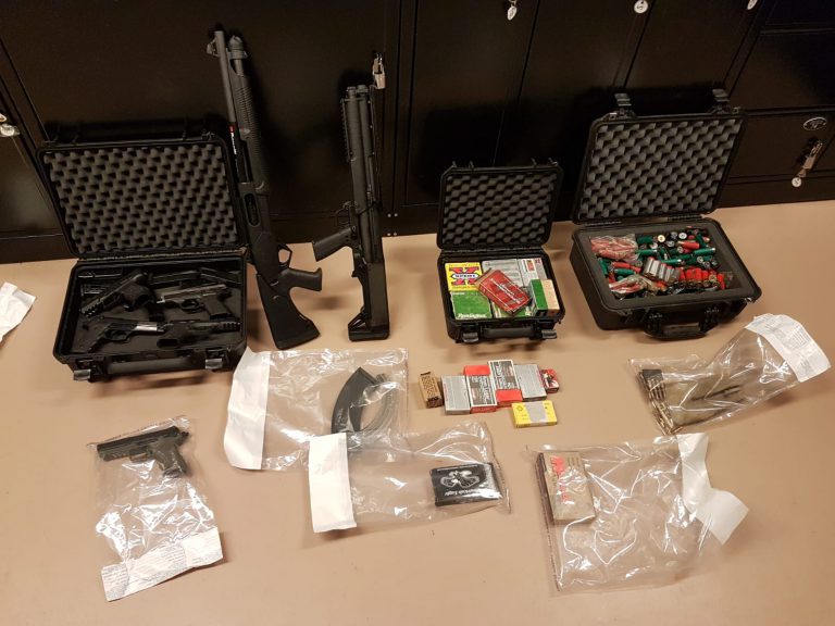 PG residents arrested after police seize stolen firearms, ammunition