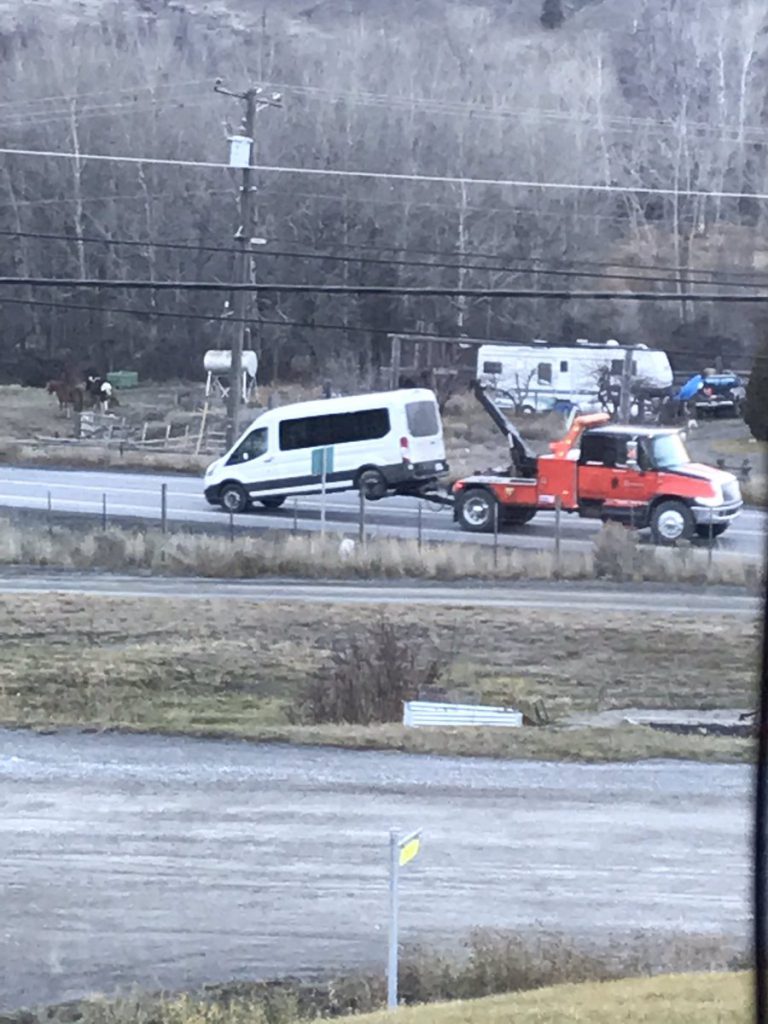 WATCH: PG volleyball team returning home after bus crash on Tuesday