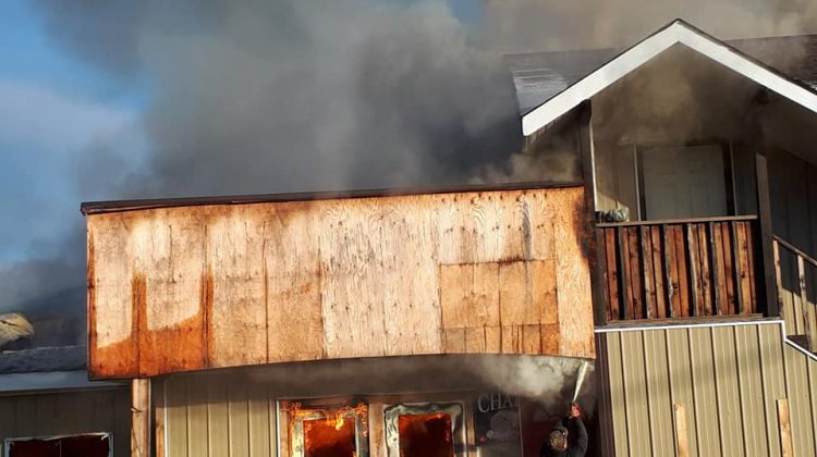 Grassy Plains Country Store is on Fire