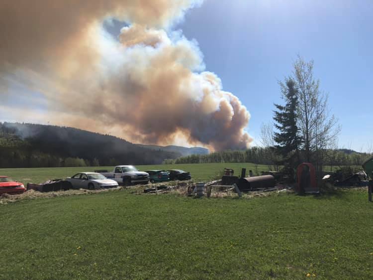 Lejac Wildfire Evacuation Alert rescinded