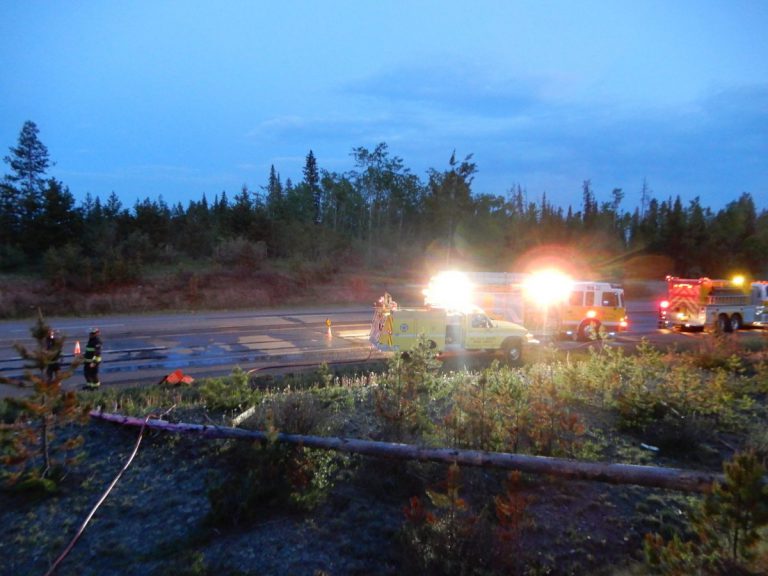 Intoxicated man hiding in bushes arrested after RCMP extinguish two fires