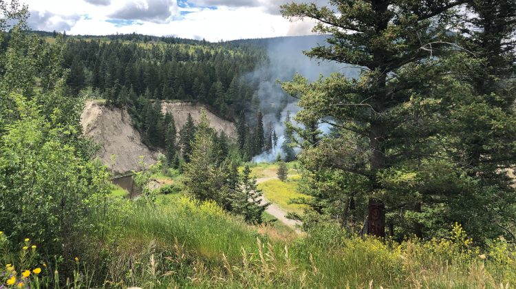 Fire at Williams Lake River Valley Quickly Extinguished