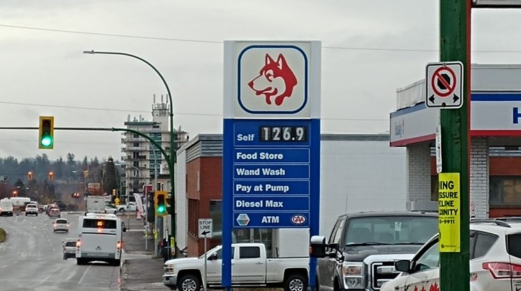 Prince George sees gas prices spike by 17 cents