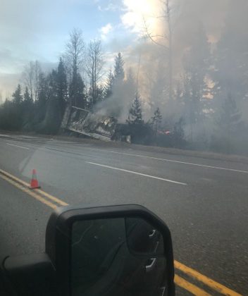 Shaw outage “caused by a transport truck catching fire”