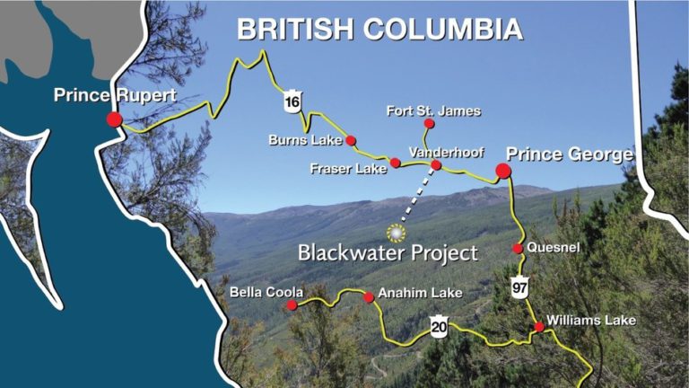 Artemis to acquire Blackwater Gold Project outside of Vanderhoof from New Gold
