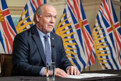 BC Premier facing health concerns