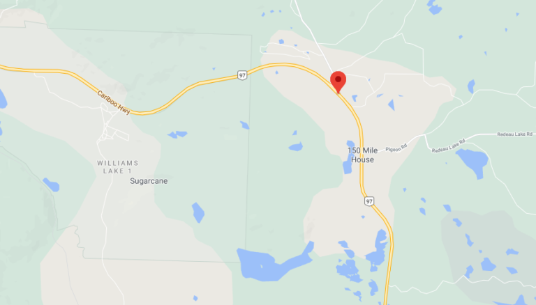 Vehicle crash closes Highway 97 in both directions south of Williams Lake