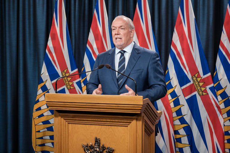 Province will continue to follow Public Health Officer’s advice: Premier Horgan