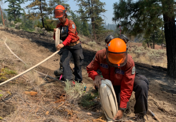 “It’s been drying up here,”: Crews continue to battle vast Donnie Creek wildfire