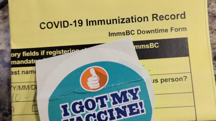 BC residents will need two vaccination records for travel