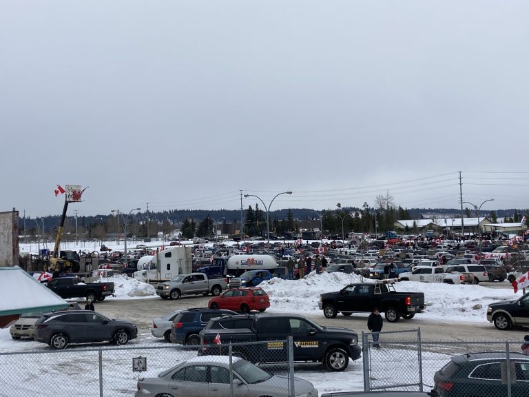 Support for the Freedom Convoy continues in Vanderhoof and Prince George