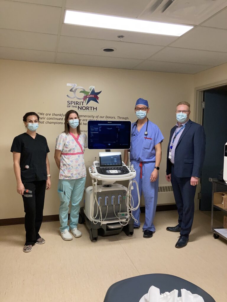 St John Hospital in Vanderhoof receives ultrasound machine