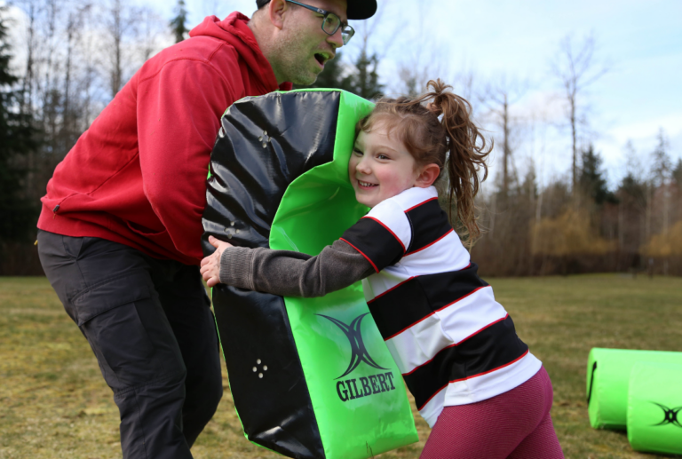 BC Rugby’s Girls Can Rugby event saw over 500 participants