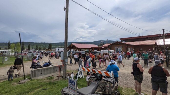 One suspect in custody following shooting at Williams Lake Stampede