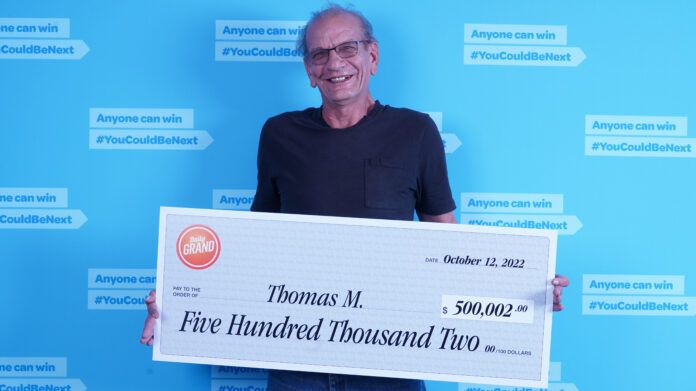 Quesnel resident wins half a million dollars