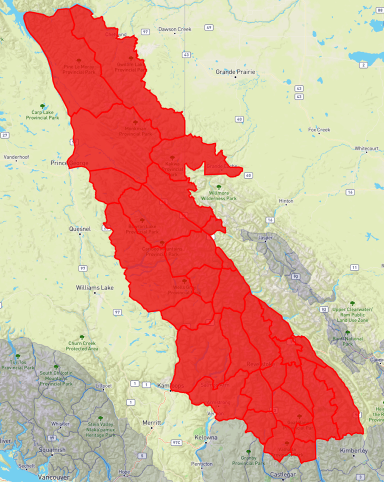 Special Public Avalanche Warning issued for the Interior