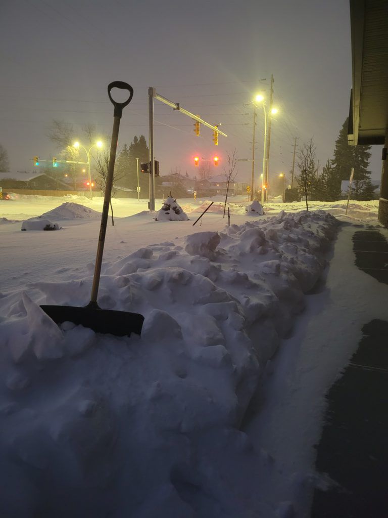 Snowfall warning issued for areas north of Prince George