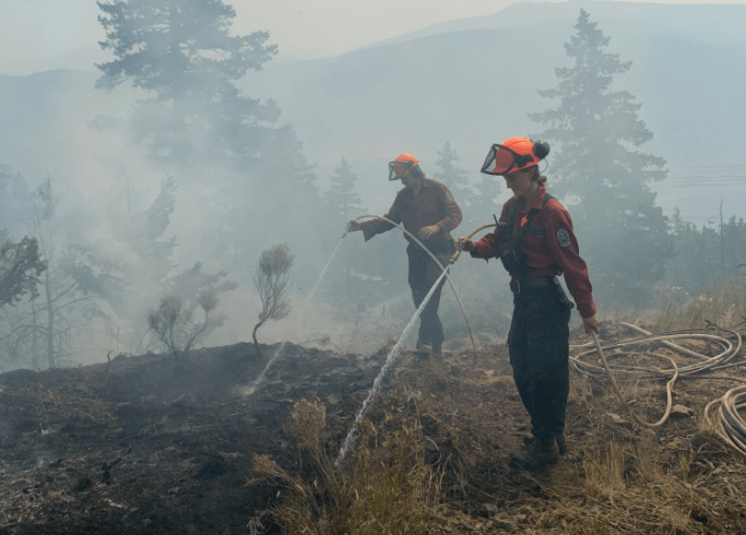Drier conditions could lead to a rise in activity for Donnie Creek wildfire