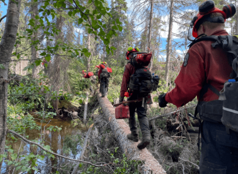 No wildfires of note remain in Northwest Fire Centre