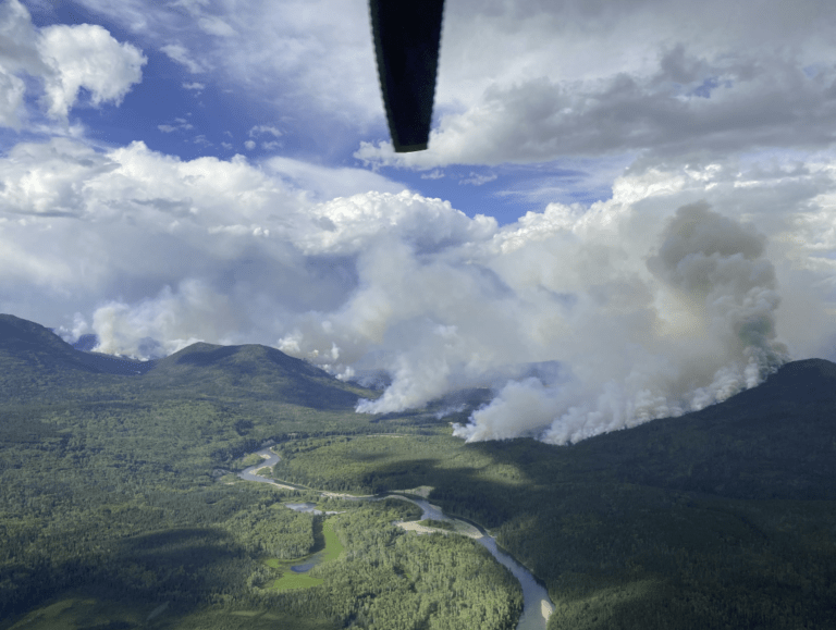 Evacuation Order issued near Big Creek Wildfire