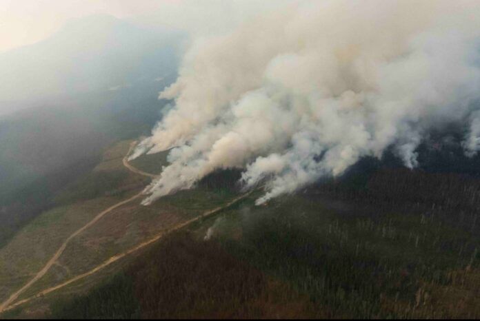 High winds and no rain expected to worsen fires in Prince George Fire Centre