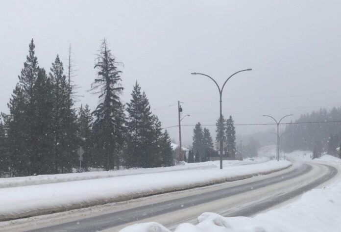 27 centimetres of snow falls in Prince George during November