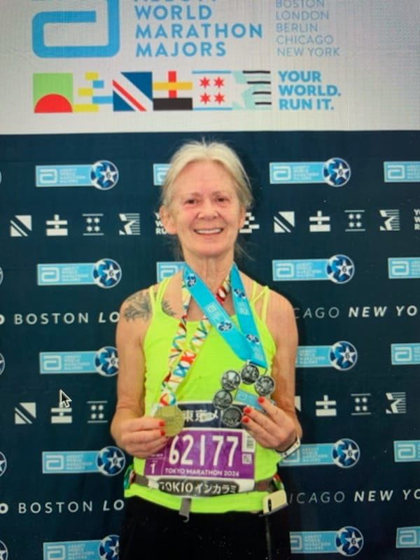 Local long-distance runner earns prestigious award at Tokyo Marathon