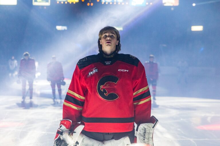 Cougars Ravensbergen rated top North American goalie in mid-term draft rankings