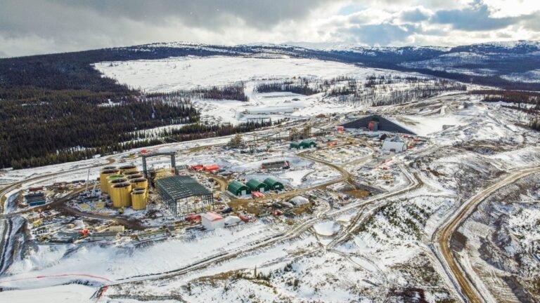 Blackwater mine on track for first gold pour later this year