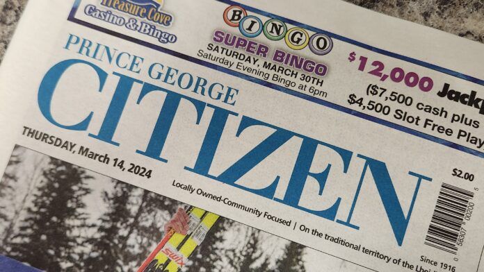 Prince George print newspaper returning to Vanderhoof