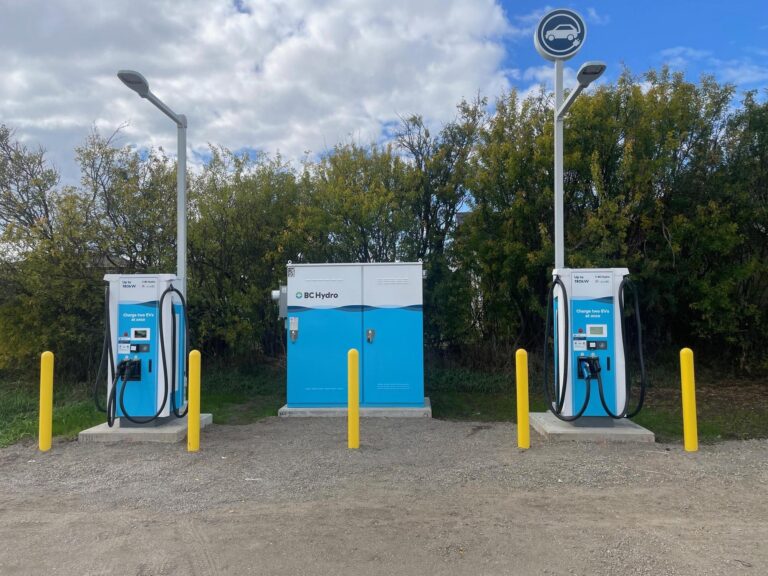 Vanderhoof receives new fast charging site for electric vehicles