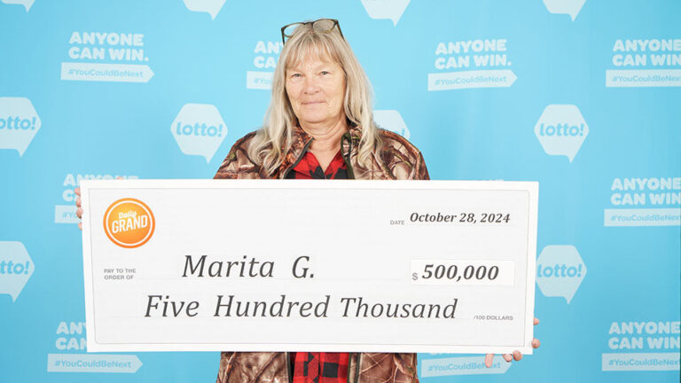 Mackenzie resident scores $500,000 lotto prize