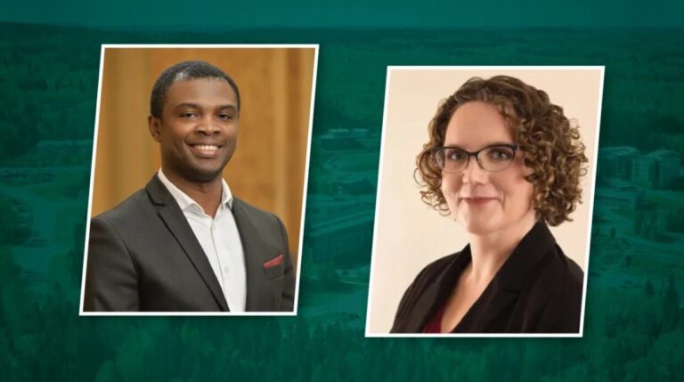 Two researchers will represent UNBC at the Science Meets Parliament – BC program